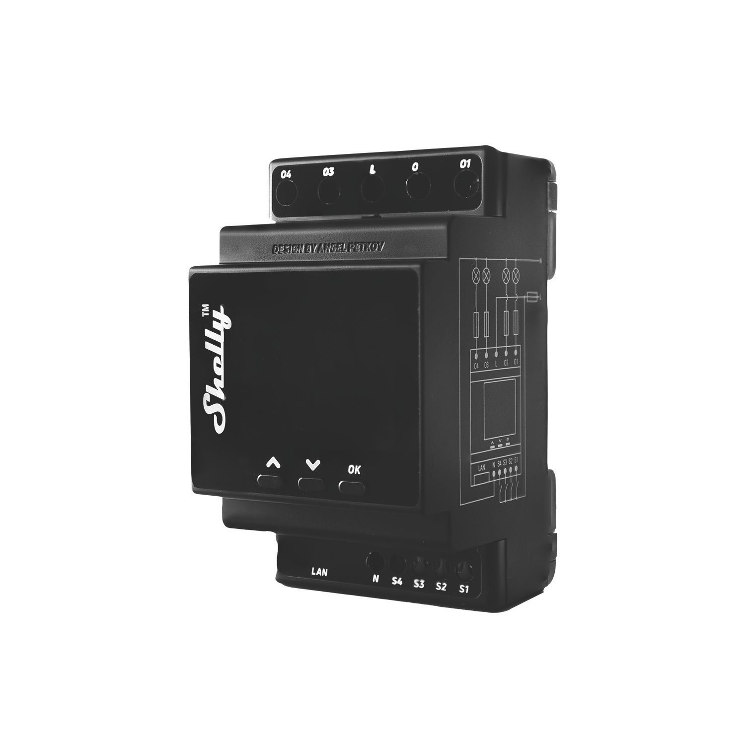 Shelly Pro 4PM Smart Control Relay 40A (292AG)