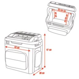 Einhell TE-COL 18/27 Li-Solo 230V or 18V Li-Ion Power X-Change 27Ltr Cordless Cooler Box - Bare