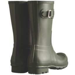 Hunter  Size 11  Dark Olive Non Safety Wellies