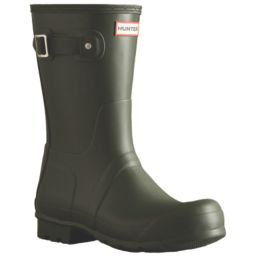 Hunter  Size 11  Dark Olive Non Safety Wellies