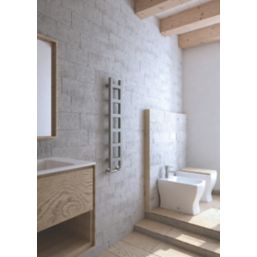 Terma 960mm x 200mm 638BTU Sparkling Gravel Flat Designer Towel Radiator