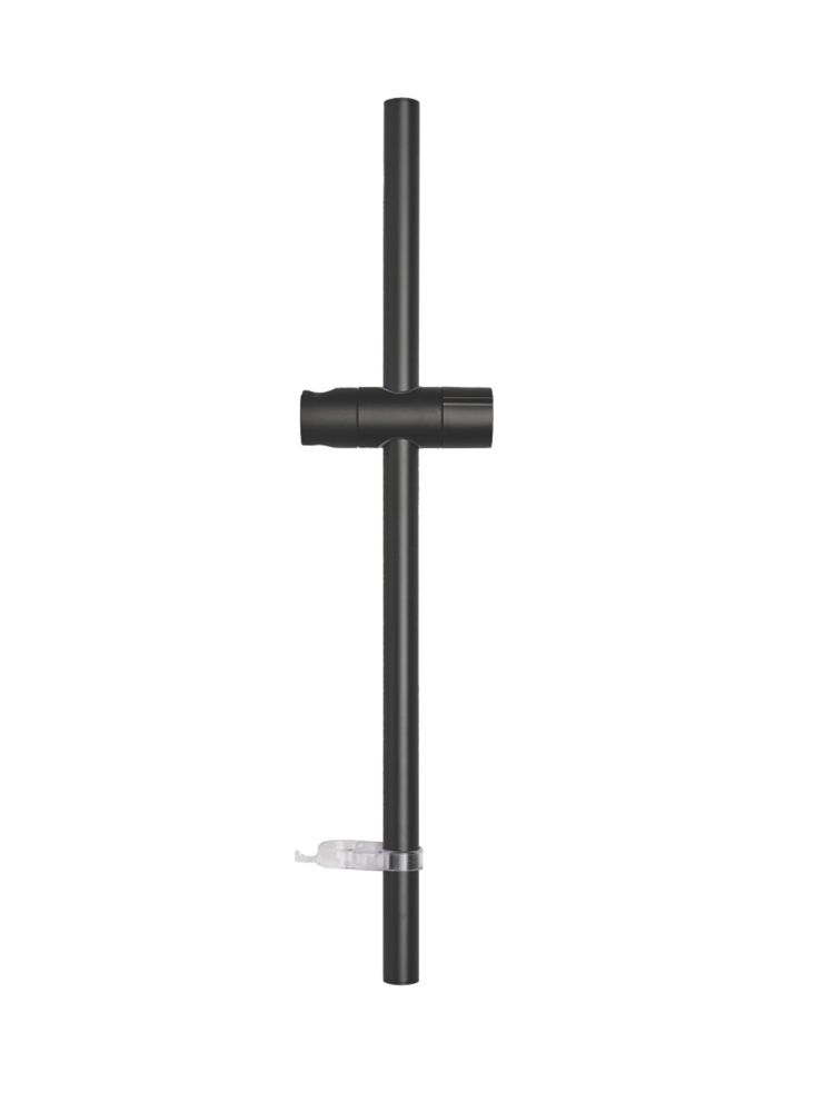 Triton Kian Shower Riser Rail Kit Black 530mm | Shower Rail Kits ...