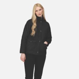 Regatta Tarah Womens Quilted Jacket Black Size 20 - Screwfix