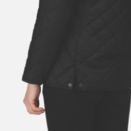 Regatta Tarah  Womens Quilted Jacket Black Size 20