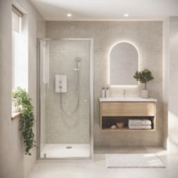 Mira Decor White 10.8kW  Manual Electric Shower