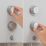 Mira Decor White 10.8kW  Manual Electric Shower