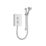Mira Decor White 10.8kW  Manual Electric Shower