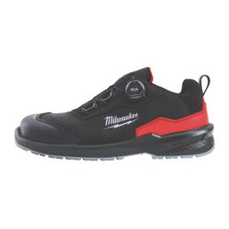 Milwaukee Boa Flextred Size 12  Black  Water-Resistant  Safety Trainers