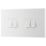 British General 900 Series 20A 16AX 4-Gang 2-Way Light Switch  White