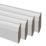Essentials Primed MDF Chamfered & Ovolo Skirting Board 2400mm x 94mm x 14.5mm 4 Pack