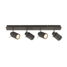Spa Scorpius Bar 4-Light Spotlight Matt Black