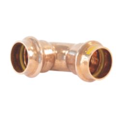 Conex Banninger B Press Gas  Copper Press-Fit Equal 90° Bends 22mm 10 Pack