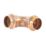 Conex Banninger B Press Gas  Copper Press-Fit Equal 90° Bends 22mm 10 Pack