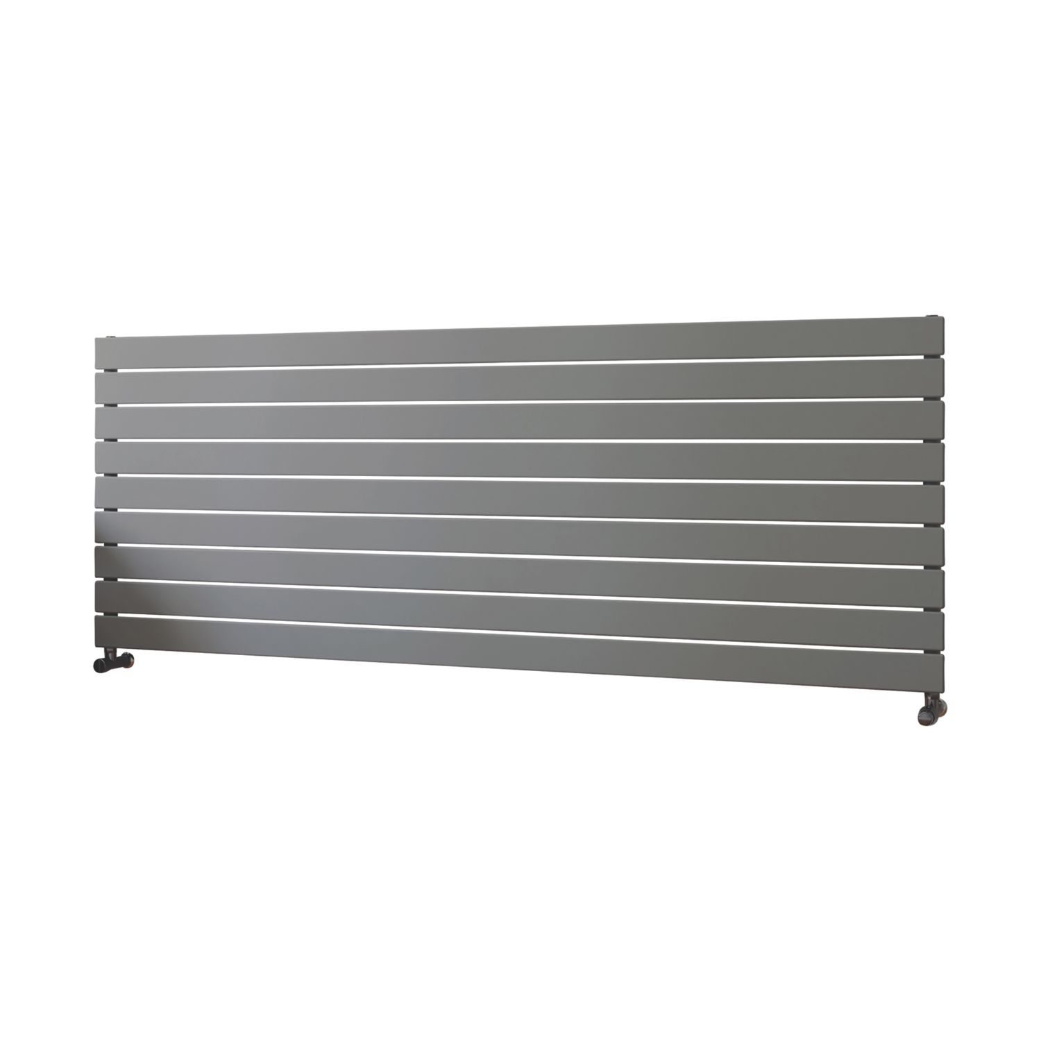 Ximax Oceanus 670mm x 1800mm 4311BTU Silver Horizontal Designer Radiator (292TP)