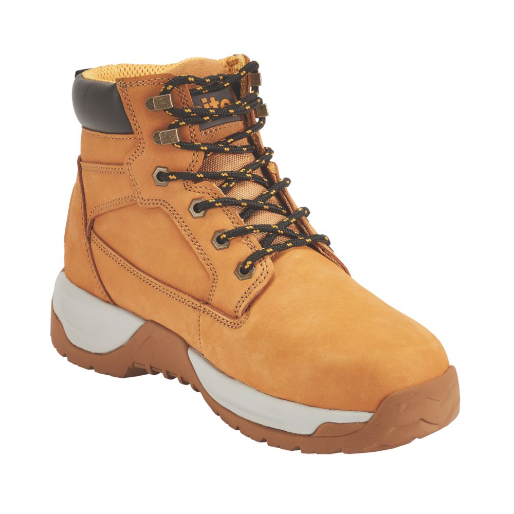 Tan construction boots online