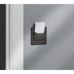 Knightsbridge  32A Key Card Switch Smoked Bronze with Black Inserts