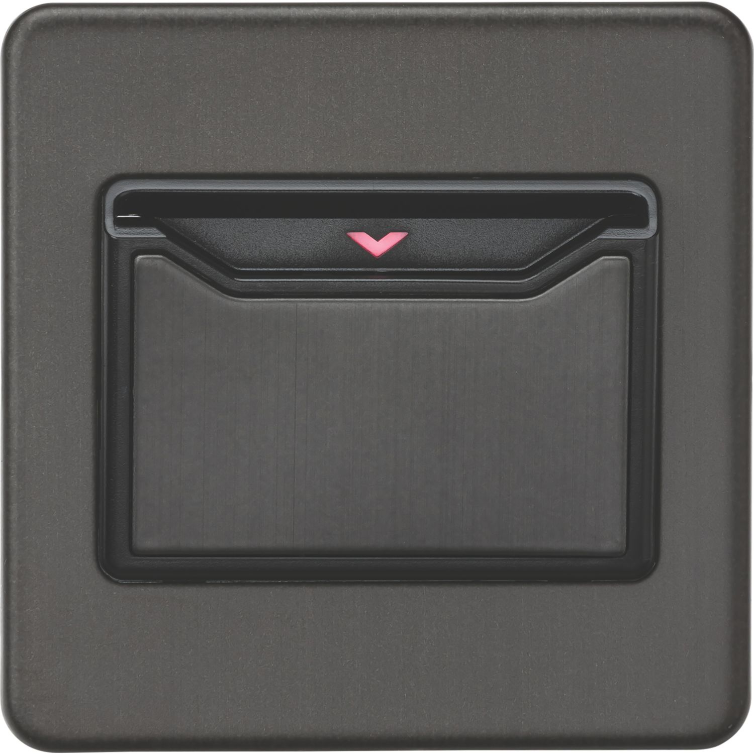 Knightsbridge 32A Key Card Switch Smoked Bronze with Black Inserts (292VF)
