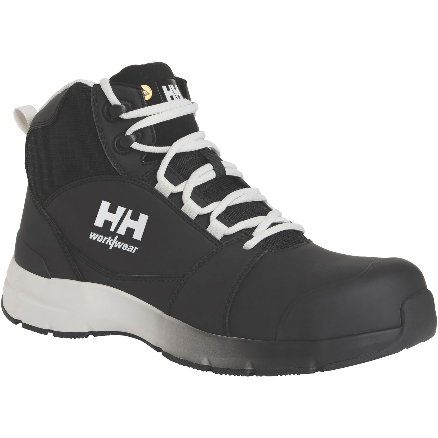 Helly Hansen Barcode MXR Mid Size 11 Black Water-Resistant Safety Boots (292XP)