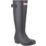 Hunter Original Tall Back Adjustable Size 7 Womens Black Non Safety Wellies