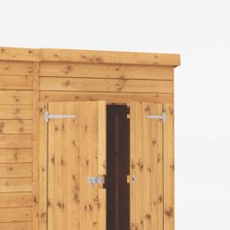 Mercia Corner 11' 6" x 8' (Nominal) Pent Tongue & Groove Timber Summerhouse & Shed