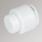 FloFit  Plastic Push-Fit Stop Ends 15mm 5 Pack