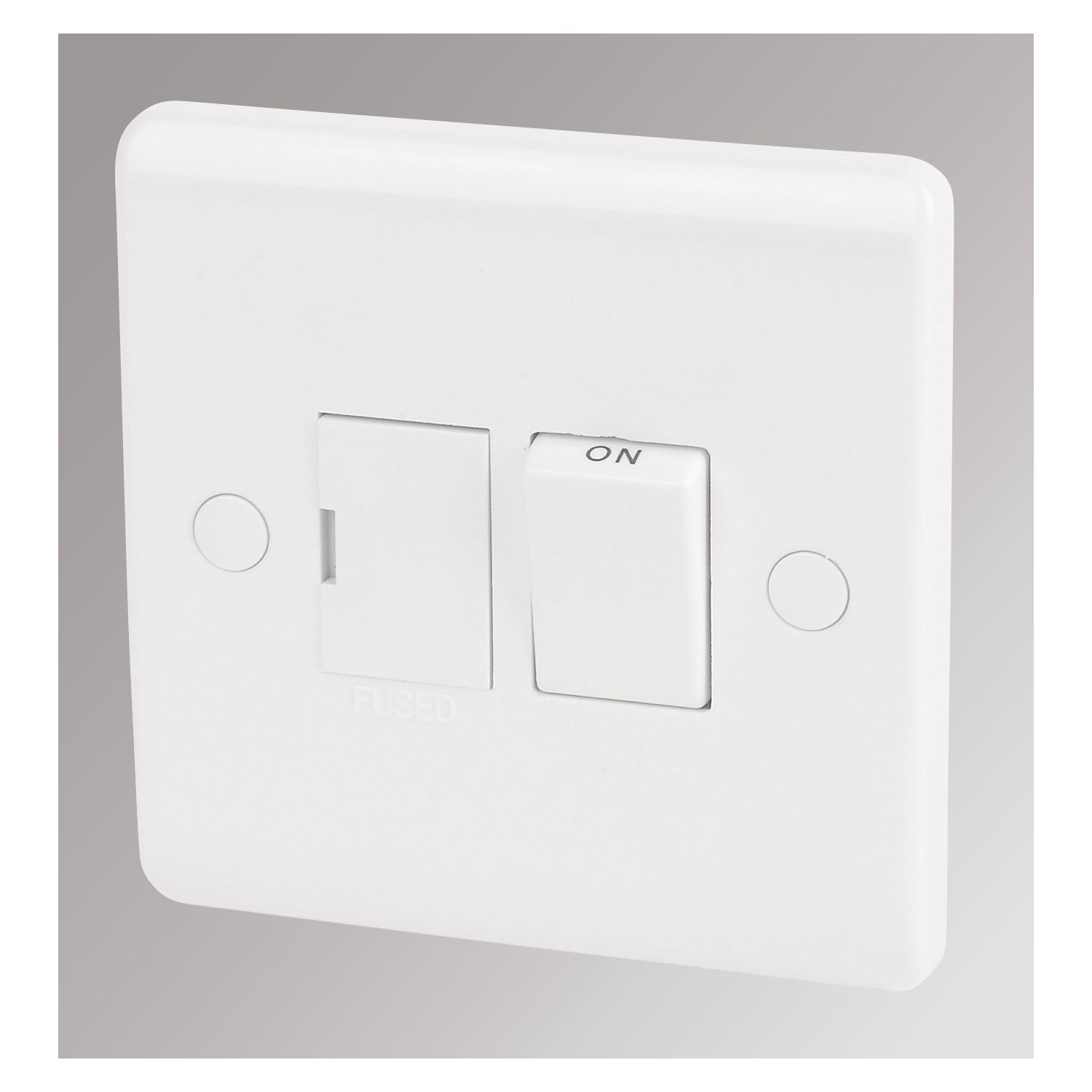LAP 13A Switched Fused Spur White (29377)