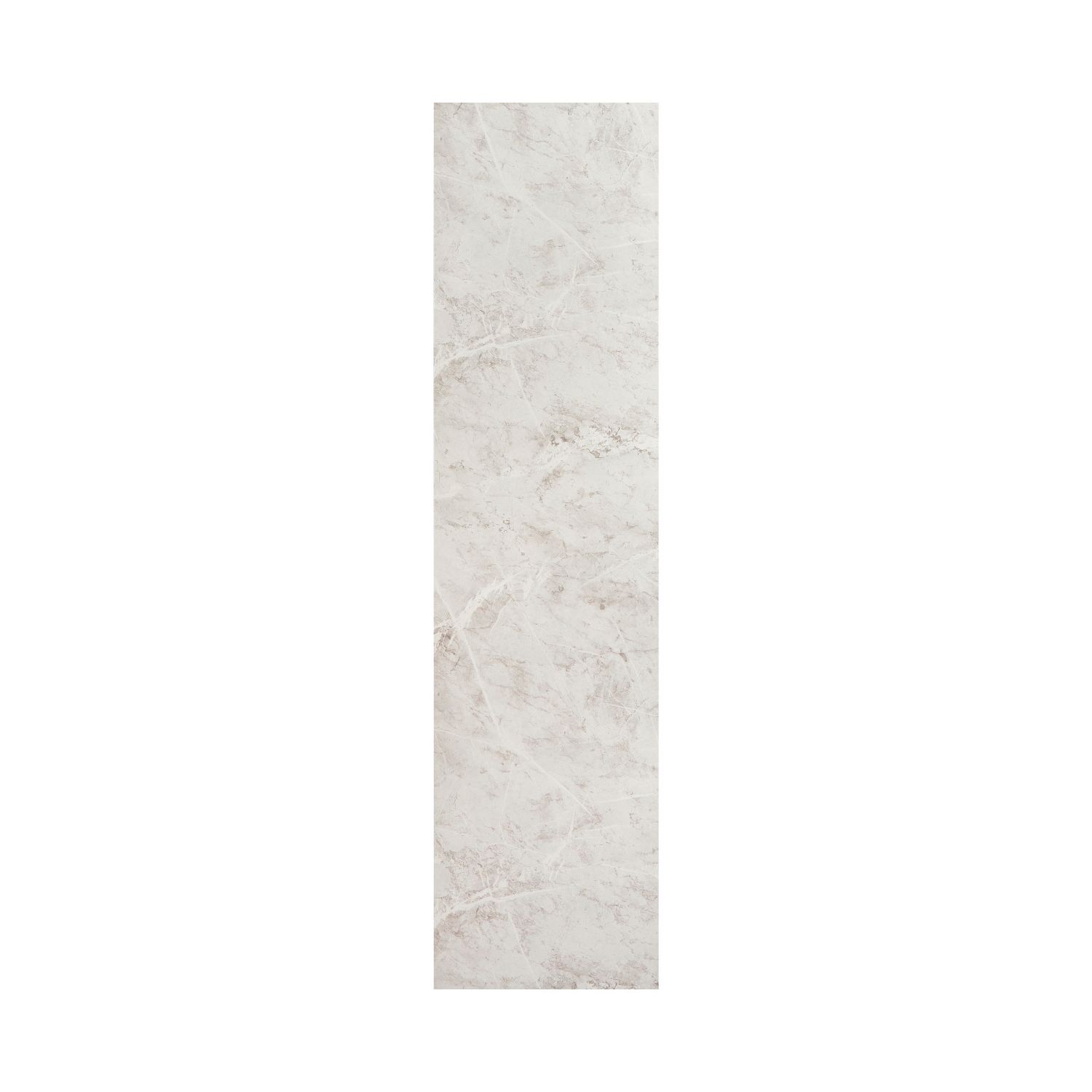 Fibo Signature Wet Wall Panelling Silk White Marble 2400mm x 600mm x 10.2mm (293AA)
