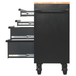 Bunker  7-Drawer Trolley Grey