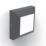 Lutec Helena Outdoor LED Brick Light Wall-Mounted Dark Grey 4.1W 285lm