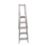 Lyte Aluminium 1.89m 5 Step Platform Step Ladder With Handrail