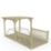 Forest Ultima 16' x 8' (Nominal) Flat Pergola & Decking Kit with 2 x Balustrades (4 Posts)