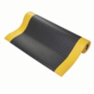 COBA Orthomat Diamond Anti-Fatigue Floor Mat Black/Yellow 18.3m x 0.9m x 9mm