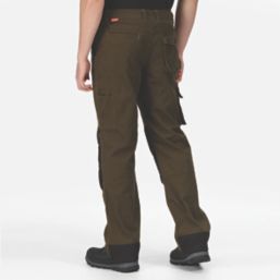 Regatta Scandal Stretch Trousers Dark Khaki 38" W 31" L