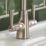 Streame by Abode Stamford Swan Dual-Lever Mono Mixer Brushed Nickel