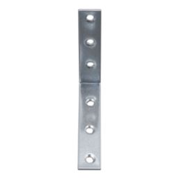 Essentials Corner Brackets Silver 120mm x 120mm x 16mm 10 Pack