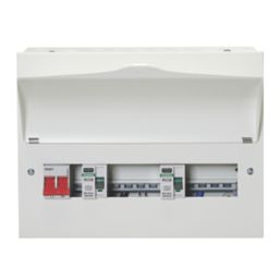 Crabtree Starbreaker 15-Module 9-Way Part-Populated High Integrity Dual RCD Consumer Unit