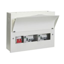 Crabtree Starbreaker 15-Module 9-Way Part-Populated High Integrity Dual RCD Consumer Unit