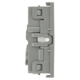 British General  20A Modular DP Key Switch Grey