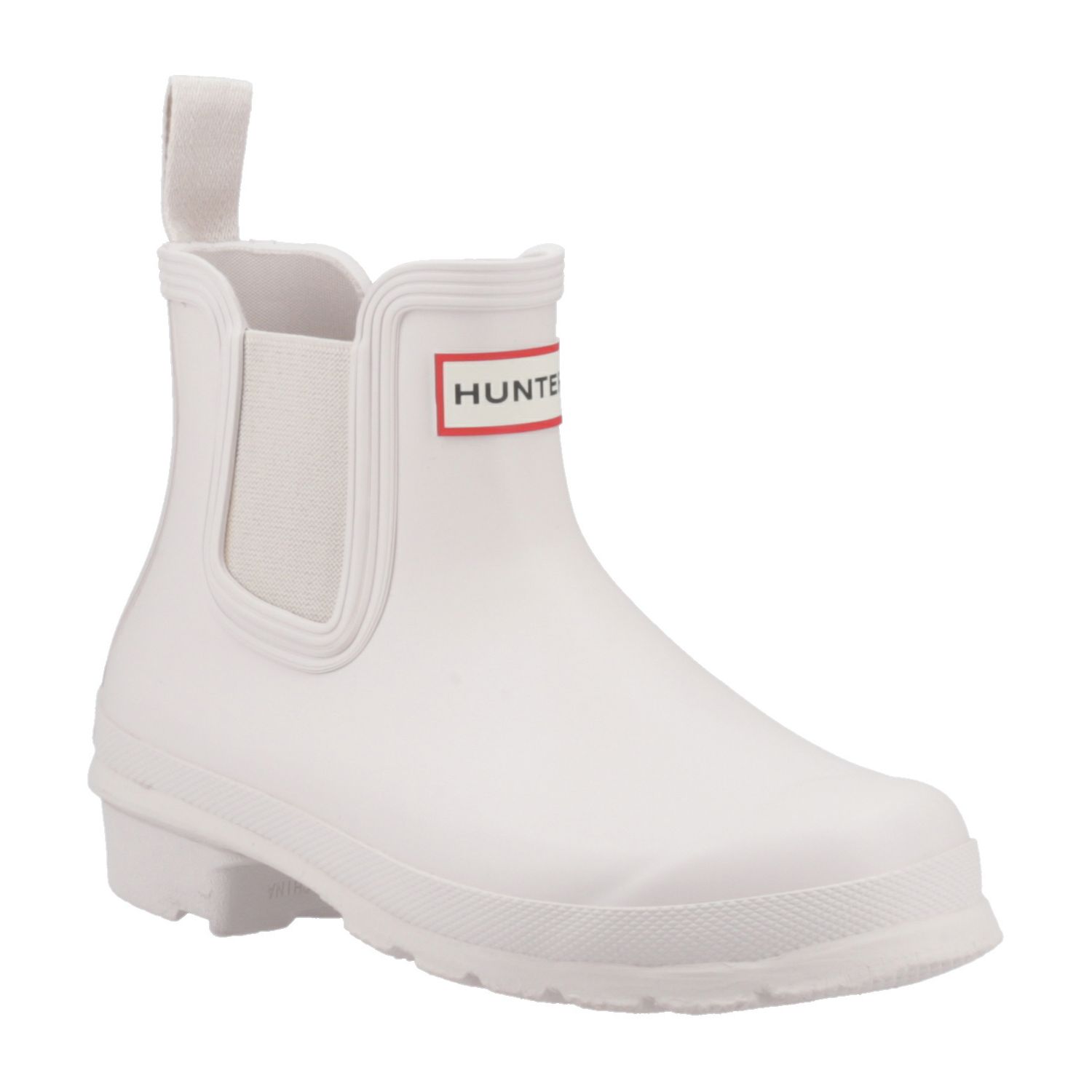 Hunter Original Chelsea Size 6 Womens Light Grey Non Safety Dealer Boots (293XM)