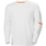 Helly Hansen Logo Long Sleeve T-Shirt (Mens) White Large 42.5" Chest