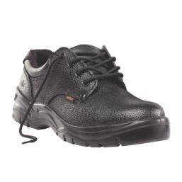 Site Coal Safety Shoes Black Size 6 - Screwfix