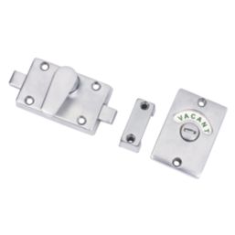 Smith & Locke Bathroom Indicator Bolt Satin Chrome