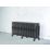 Arroll 470mm x 1074mm 3992BTU Black / Silver Cast Iron 3 Column Radiator