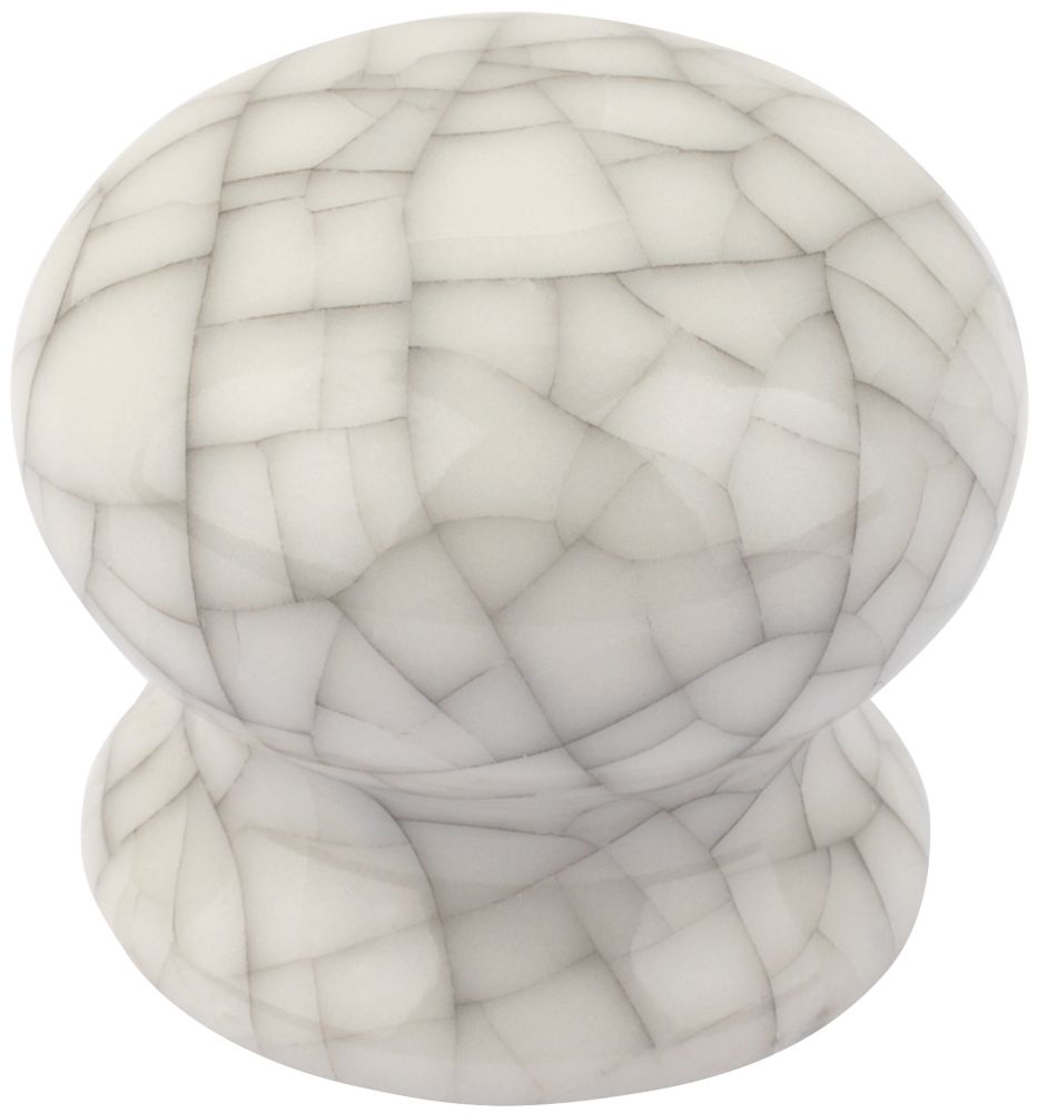 Door knobs porcelain, White