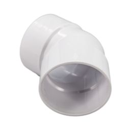 FloPlast Solvent Weld Bend 135° White 50mm