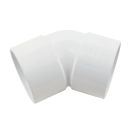 FloPlast Solvent Weld Bend 135° White 50mm