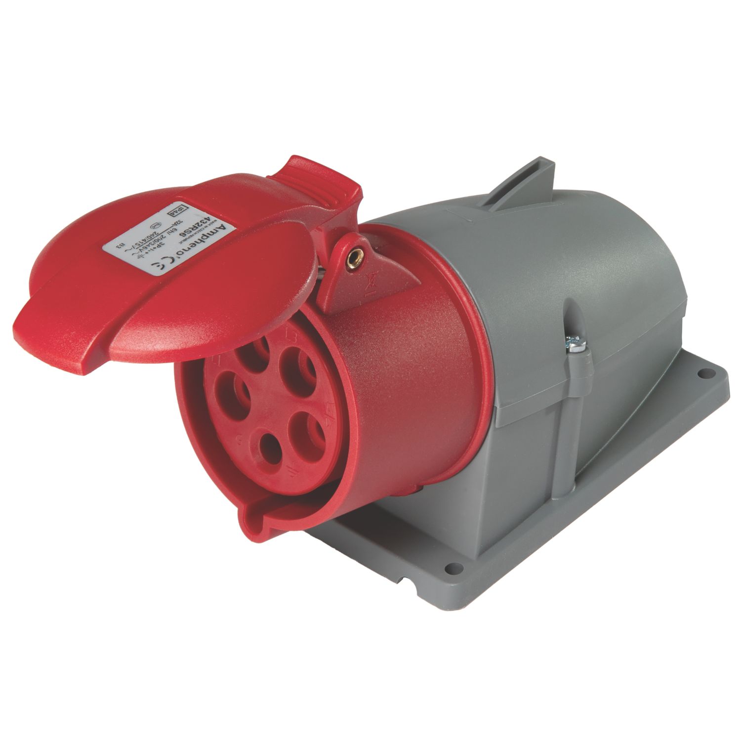 Amphenol 32A 4P+E Sockets, Connectors & Plugs 415V (2947F)
