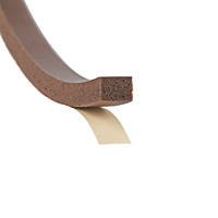Stormguard Extra Thick Weatherstrip Brown 3.5m 2 Pack