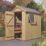 Rowlinson Premium Heritage 4' x 6' (Nominal) Apex Tongue & Groove Timber Shed
