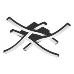 Eglo Cabezas-E LED Ceiling Light Black 18.8W 2240lm